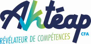 logo akteap - cfa - baseline - couleur